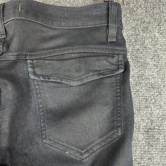 J Brand Pants Womens 4 Stealth Pant Black Cotton Stretch Zip Pockets Zip Ankle - Picture 9 of 9